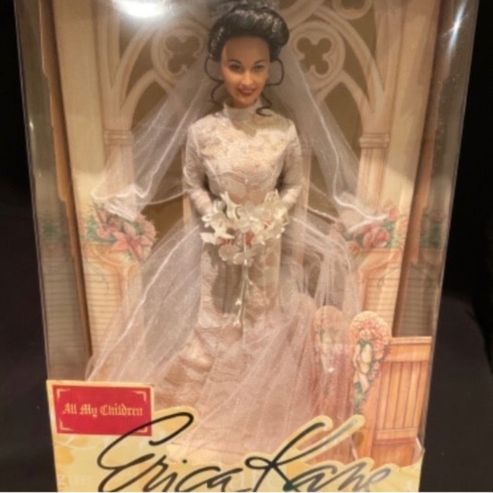 Erica Kane Barbie Wedding Day  from All My Children 1999 NRFB Excellent Cond.